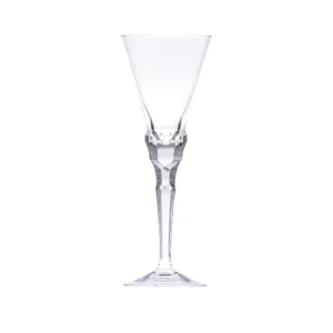 Verre à vin rouge 270ml en authentique cristal de bohême taillé main. Collection Sonnet de Moser, la plus prestigieuse & réputée cristallerie de Bohême.