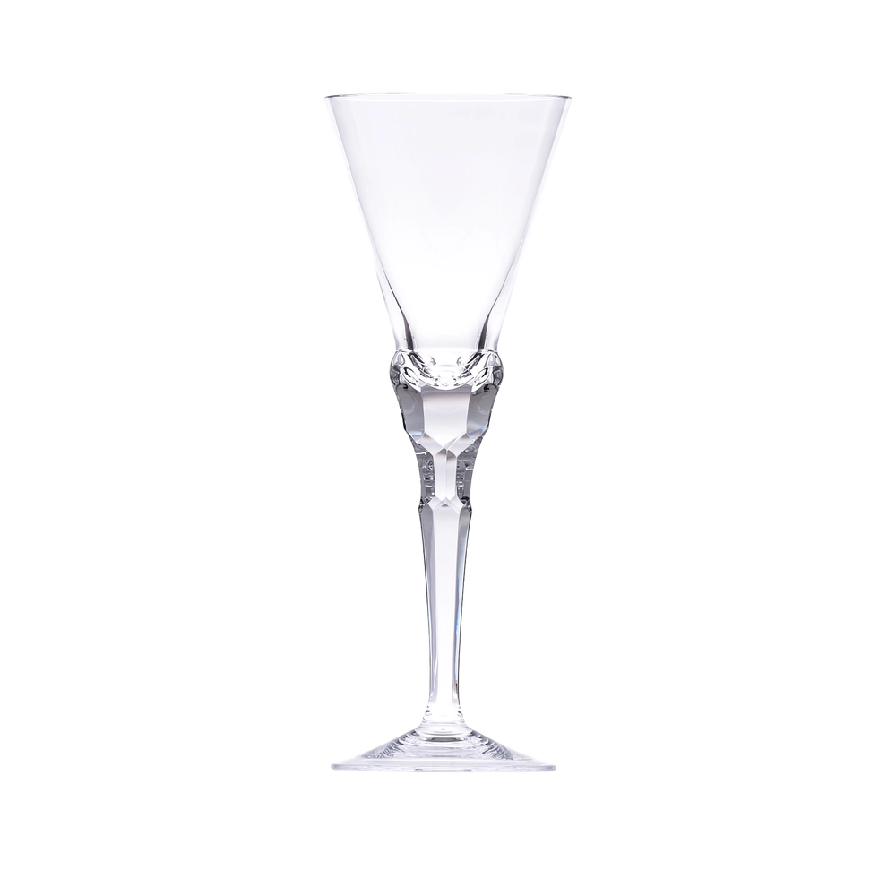 Verre à vin rouge 270ml en authentique cristal de bohême taillé main. Collection Sonnet de Moser, la plus prestigieuse & réputée cristallerie de Bohême.