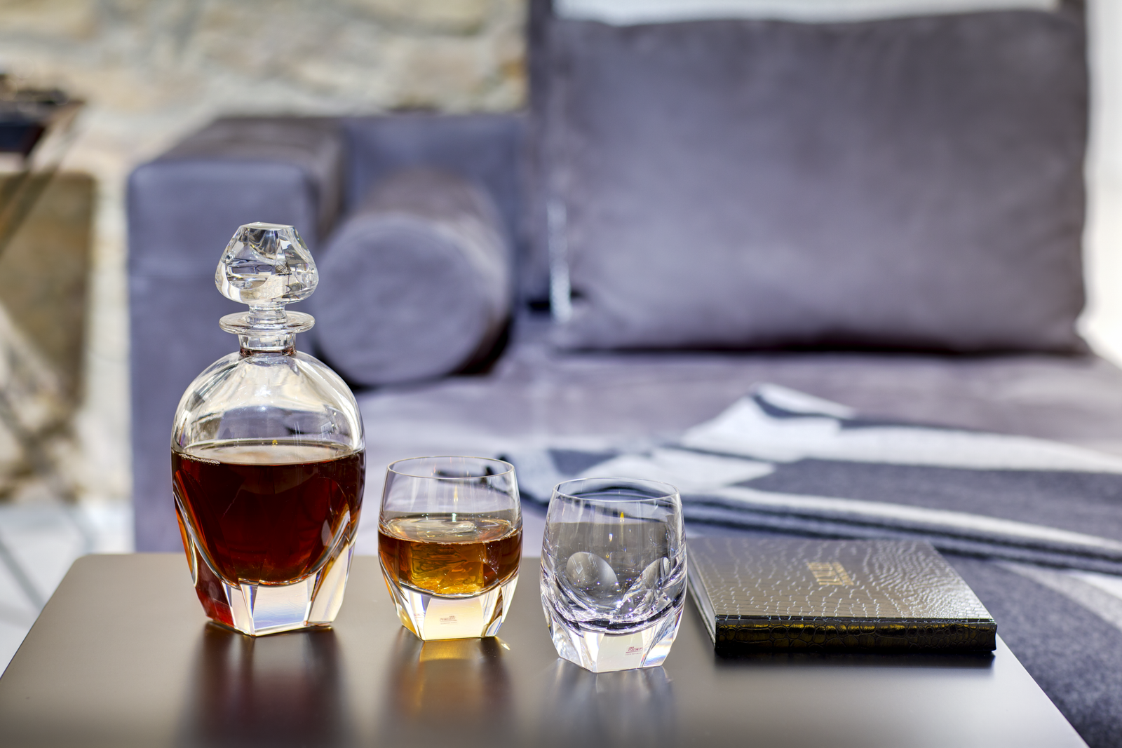 Verre à Whisky 170ml Bar en Cristal de Bohême Taillé - Moser – Image 4