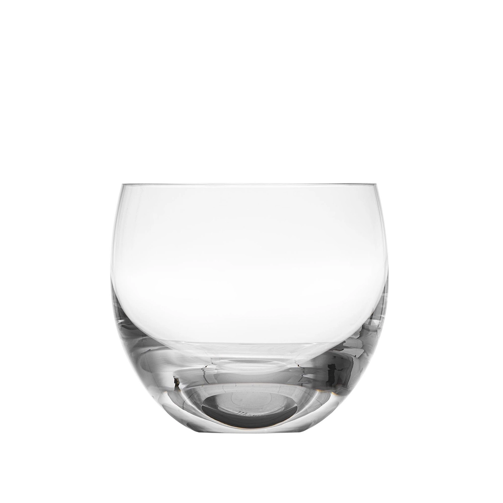 Verre à whisky 240ml en authentique cristal de bohême uni. Collection Culbuto de Moser, la plus prestigieuse & réputée cristallerie de Bohême.