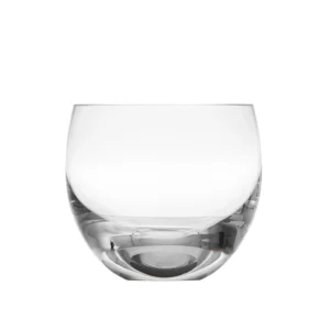 Verre à whisky 340ml en authentique cristal de bohême uni. Collection Culbuto de Moser, la plus prestigieuse & réputée cristallerie de Bohême.