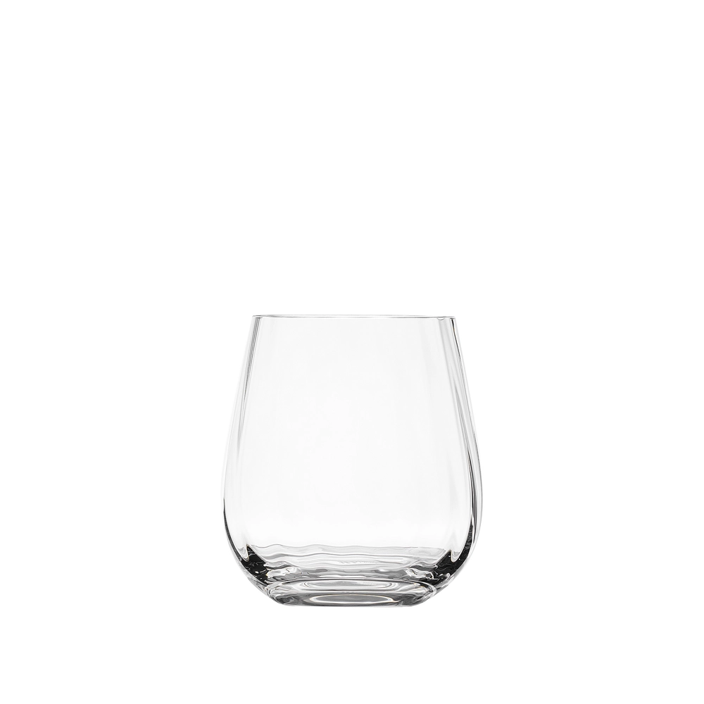 Verre à whisky 360ml en authentique cristal de bohême, uni. Collection Optic de Moser, la plus prestigieuse & réputée cristallerie de Bohême.
