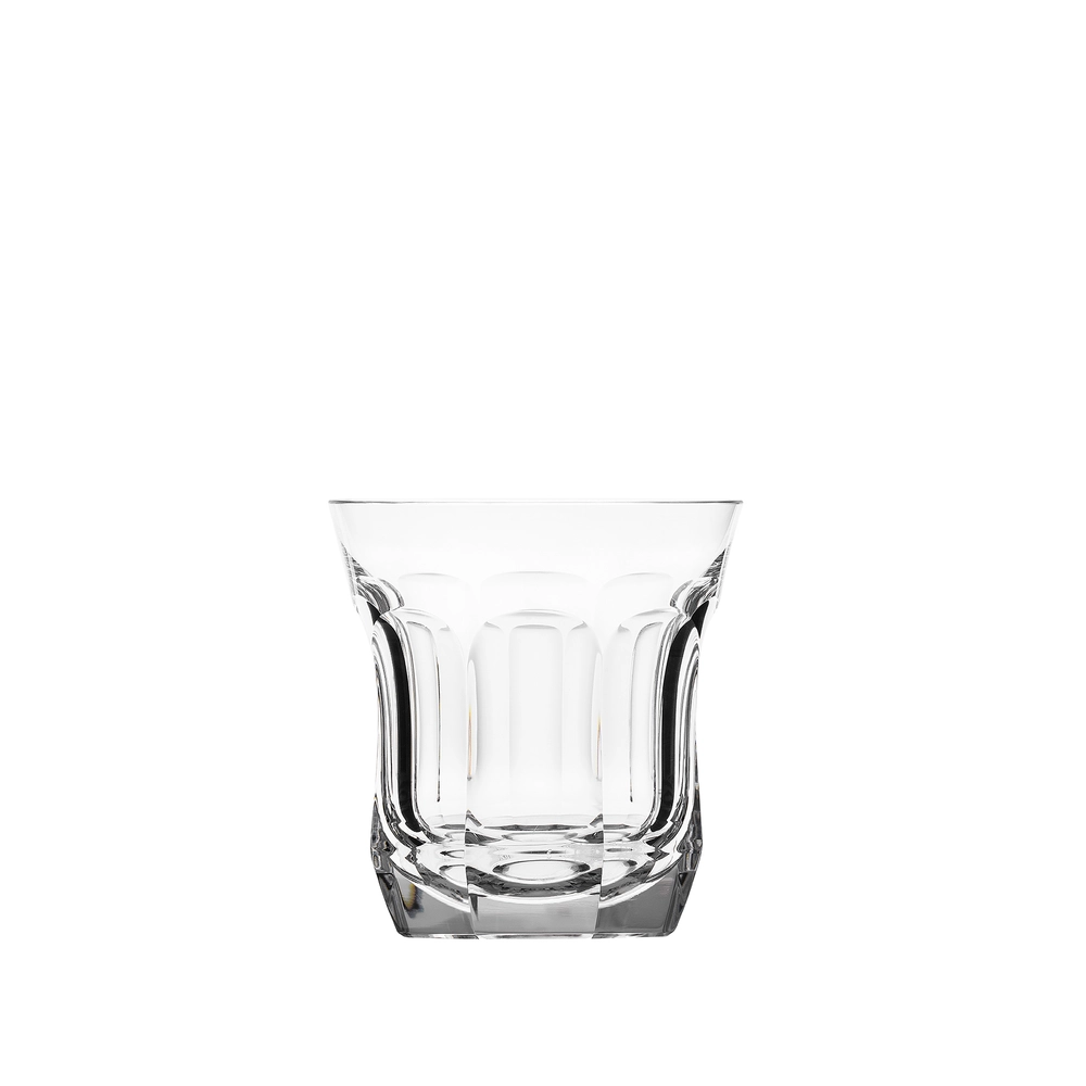 Verre à whisky 370ml en authentique cristal de bohême taillé main. Collection Pope de Moser, la plus prestigieuse & réputée cristallerie de Bohême.