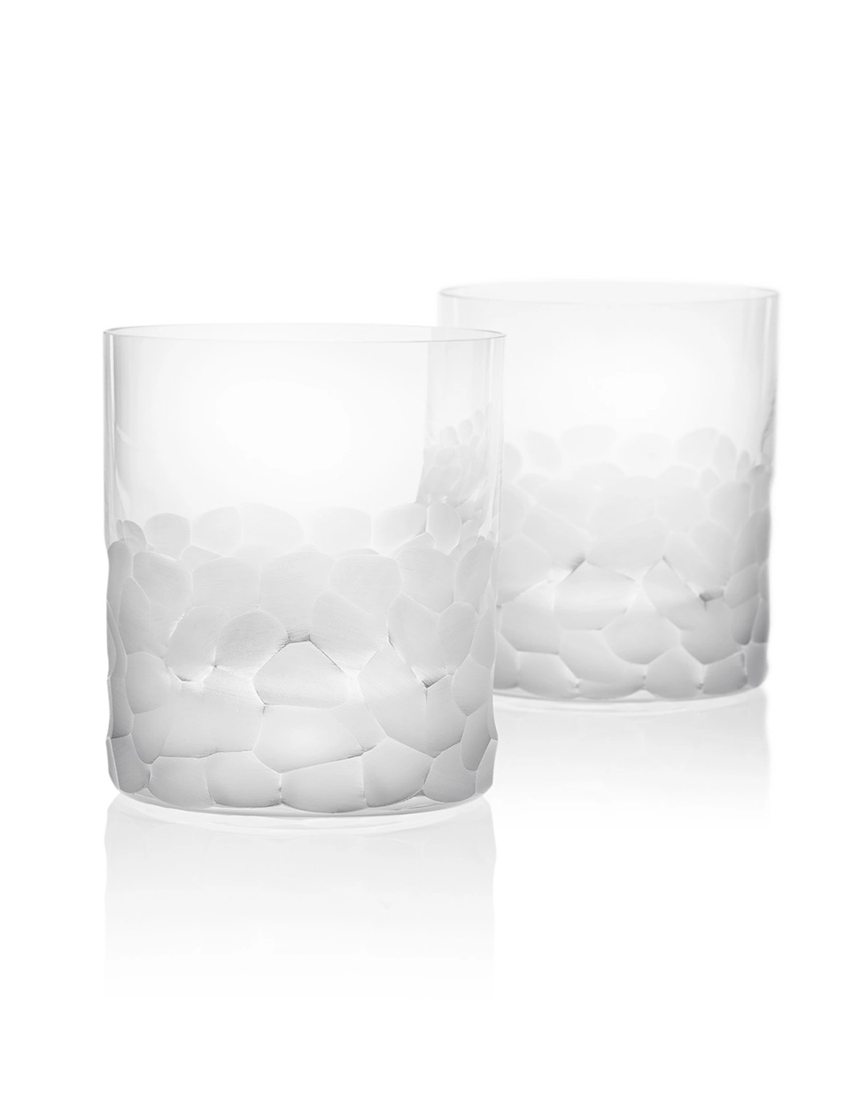 Verre à Whisky Old Fashionned 370ml Whisky Set Pebbles en Cristal de Bohême Taillé - Moser – Image 2