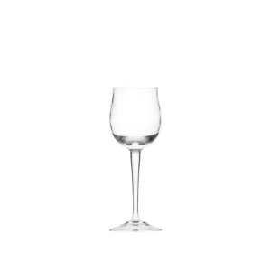 Verre à vin blanc 160ml en authentique cristal de bohême taillé main. Collection Wellenspiel ("jeu de vagues") de Moser, la plus prestigieuse & réputée cristallerie de Bohême.