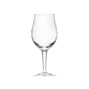 Verre à vin rouge 590ml en authentique cristal de bohême taillé main. Collection Wellenspiel ("jeu de vagues") de Moser, la plus prestigieuse & réputée cristallerie de Bohême.