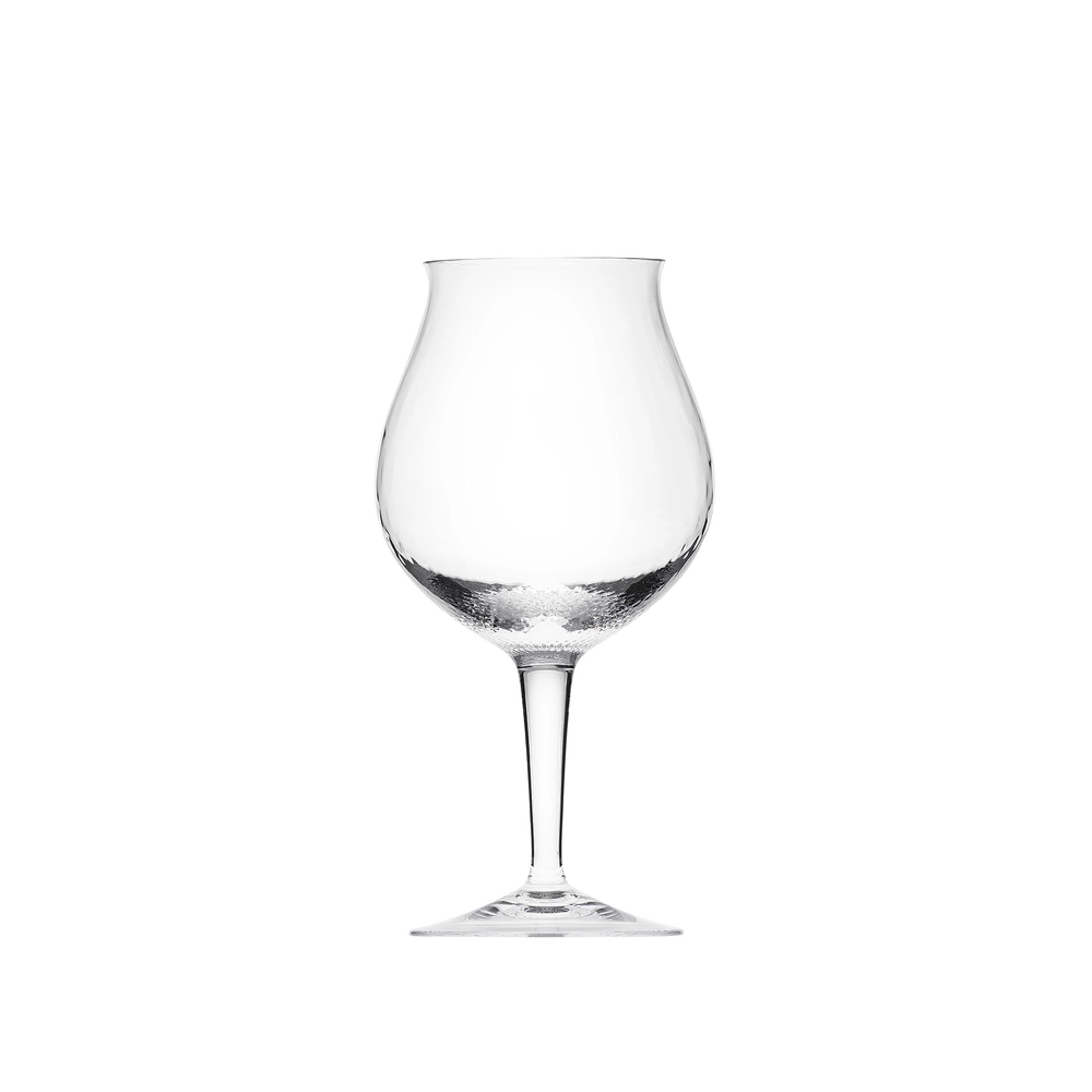 Verre à vin rouge 640ml en authentique cristal de bohême taillé main. Collection Wellenspiel ("jeu de vagues") de Moser, la plus prestigieuse & réputée cristallerie de Bohême.