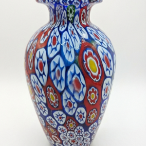 Vase en verre de Murano Murrina